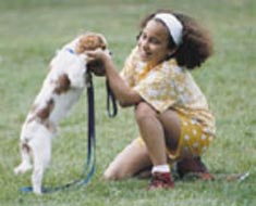Girl and Dog